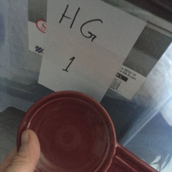 Homer Laughlin Fiesta Ware Red Spoon Rest 8" Fiestaware #58 - Picture 7 of 7